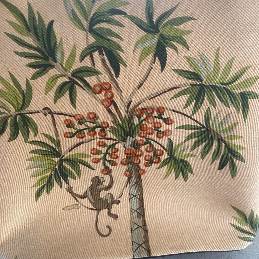 Pocketbook With Palm Trees And Monkeys. - image 2